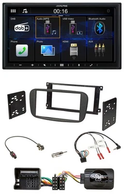 Alpine Bluetooth 2DIN Lenkrad DAB USB Autoradio für Ford S-Max Mondeo 2007-2014 - Bild 1 von 4