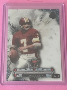 Comodín 2024 🔥7 CARD STUD🔥 Joe Theismann 3/3 Washington Commanders - Imagen 1 de 2