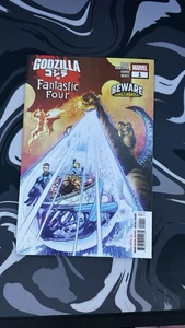 GODZILLA VS FANTASTIC FOUR #1 MAIN COVER MARVEL 2025 - Picture 1 of 2