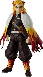 S.H.Figuarts Rengoku Kyojuro Figure Demon Slayer Kimetsu no Yaiba Bandai Japan - Picture 1 of 8