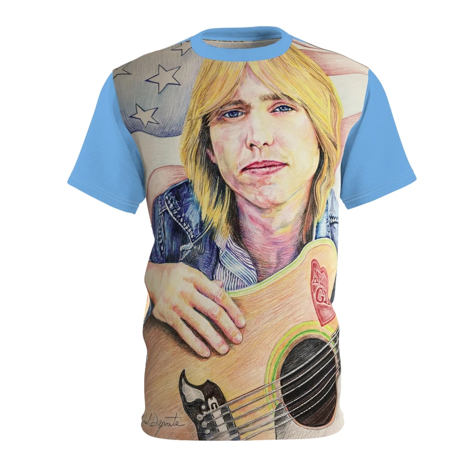 Camiseta Tom Petty Portrait | Impresión integral Foto 1 de 1