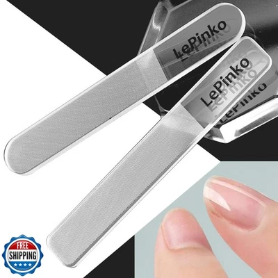 Nano Glass Nail Shiner Kit, Multi-Purpose Nail Buffer for Shaping Buffing and - Image 1 of 4