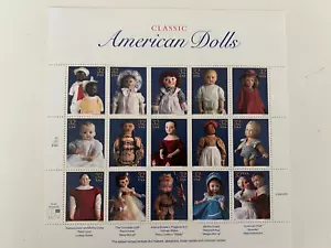 Scott #3151 32c Classic American Dolls of 15 Stamps - Picture 1 of 3