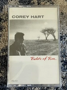 New Sealed COREY HART Cassette Tape FIELDS OF FIRE 1986 Rock Pop Rare - Picture 1 of 3