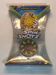 Hot Wheels Spin Shotz Speed Pack Hyper Speed Track Dischi - Foto 1 di 2