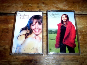 CHARLOTTE CHURCH ( 2 ) CASSETTE lot: SELF TITLED / VOICE OF AN ANGEL like new! - Picture 1 of 1