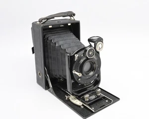 Zeiss Ikon Onito 126/3 Folding Film Camera & Novar 10.5cm f/6.3 READ (#14629) - Picture 1 of 13