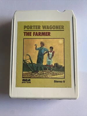 Porter Wagoner The Farmer 8 Track Tape APS1-0346 RCA Records 1973 VTG h297 Foto 1 de 2