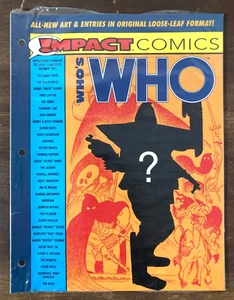 Impact Comics Who's Who #2 Loose Leaf Edition Factory Sealed October 1991 DC - Picture 1 of 5