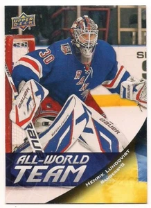 Henrik Lundqvist 11-12 Upper Deck All World Team SP - Picture 1 of 1