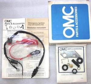 P/N 174477 / 0174477 OMC Emergency Cut Off / Stop Kill switch Kit - NEW OLD STOC - Picture 1 of 2