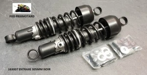 AMORTISSEURS MOTO ENTRAXE 305MM NOIR HONDA - Photo 1/4