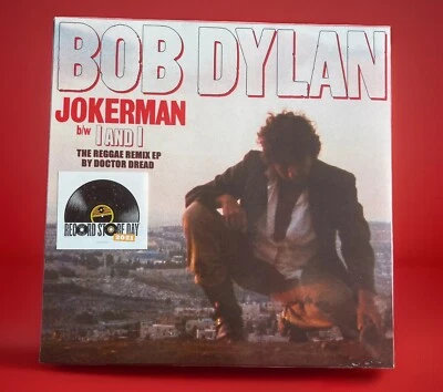 Bob Dylan - Jokerman / I and I (The Reggae Remix EP) VINYL RSD 2021.  - Image 1 of 2