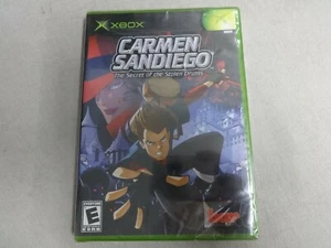 Carmen Sandiego The Secret of the Stolen Drums Original Microsoft Xbox Game NIP - Picture 1 of 3