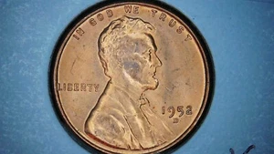 1952-D Lincoln Wheat Cent **Prägung in Denver** ""Exquisite Münze"" ZC0133 - Bild 1 von 2
