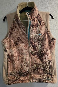 Cabelas OutfitHer Zonz Western Vest Womens Medium Hunting Fleece Lined - Picture 1 of 6