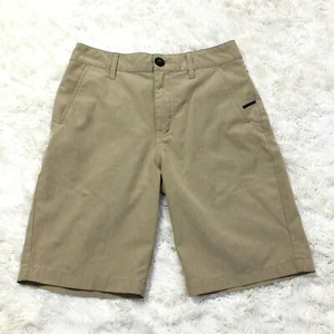 Nitrous Black Boy's Size 10 Khaki Stretch Hybrid Board Shorts Chino Swim Wear D2 - Picture 1 of 10
