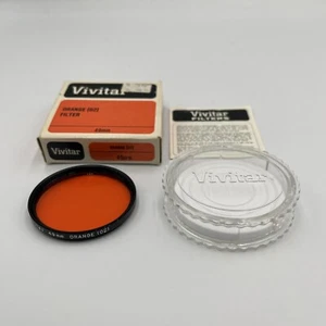 Vivitar Orange (02) Camera Filter 49mm Boxed Cased - Picture 1 of 3