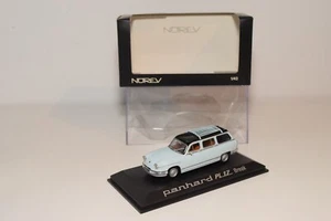 A62 1:43 NOREV 451720 PANHARD PL 17 BREAK LIGHT BLUE WITH BLACK MIB - Picture 1 of 14