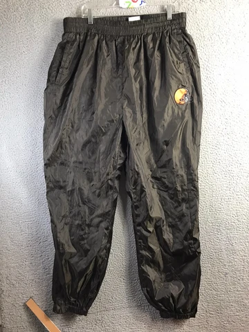 NFL Cleveland Browns Track Pant Mens Big 1X Polyester Pull On Elastic Waist Cover