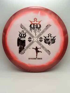 Dynamic Discs Fuzion Orbit Fugitive - 10th Anniversary Stamp - Red - Picture 1 of 2