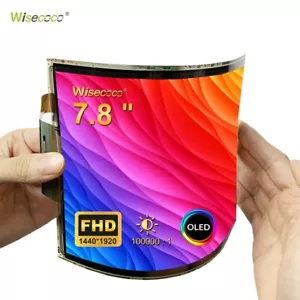 7.8'' 1920x1440 AMOLED Ultra Slim Bendable Flexible Screen DIY KIT Driver Board - Picture 1 of 9