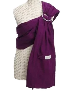 Maya Wrap Lightly Padded Sling Ring Baby/Infant Carrier Purple Small Babywearing - Picture 1 of 12