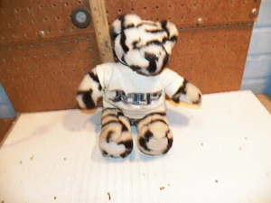 FIESTA MLB Tampa Bay Rays Plush Beanbag Tiger Striped Teddy Bear - Picture 1 of 5