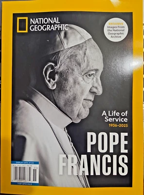 National Geographic-Pope Francis-A Life Of Service-1936-2025-Brand New! - Image 1 of 3