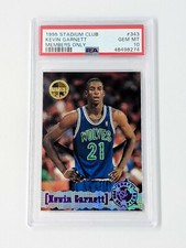 1995-96 Topps Stadium Club Members Only #343 Kevin Garnett Rookie PSA 10
