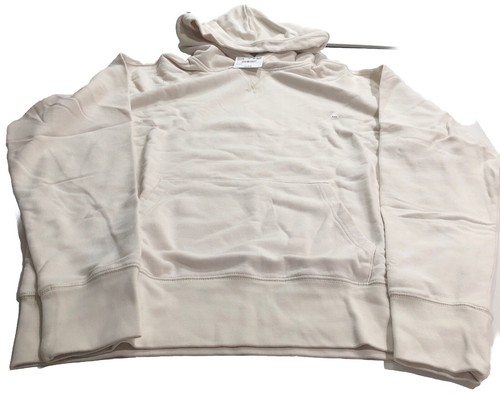 OFF WHITE Felpa con cappuccio American Eagle Cream alta media