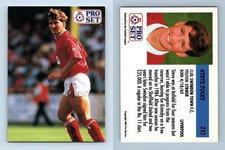 Steve Foley - Swindon Town #212 English League 1991-92  Pro Set Trading Card