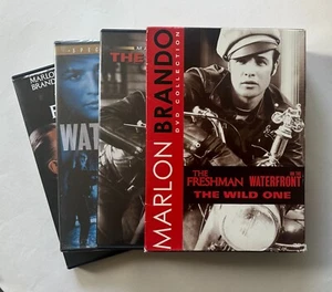Marlon Brando DVD Collection Box Set THE WILD ONE/ON THE WATERFRONT/THE FRESHMAN - Picture 1 of 16