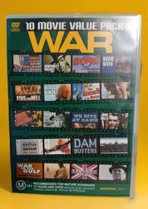 10 Movie Value Pack DVD War Collection Pre-owned * - Picture 1 of 2