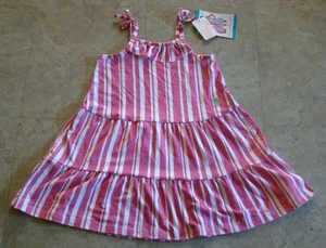 TOMMY BAHAMA girls summer sundress pink/white stripes size 4T NWT - Picture 1 of 3