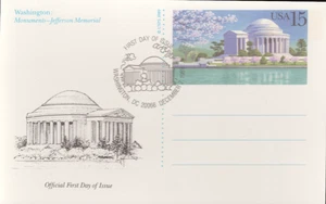 Postkarte FDC von 1989 - Scott # UX144 - ???? Cachet UA - Bild 1 von 1