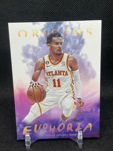 2022 Panini Origins Euphoria #11 Trae Young Hawks - Foto 1 di 2