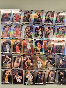 W.N.B.A. Bulk Prizm Karten Silber Farbe Zahl und Basis Lot Karten 130 Insgesamt - Bild 1 von 13