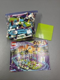 LEGO Friends 41130 Amusement Park Roller Coaster 99% Complete w/ Instructions