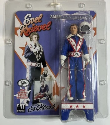 "Muñeca Evel Knievel America's Daredevil 8"" 2012 figuras de acción Toy Company nueva" Foto 1 de 4