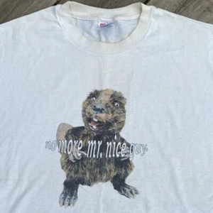 Vintage 90s Molson Canadian No More Mr Nice Guy Promo Shirt Funny Graphic XL - Picture 1 of 5