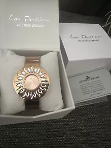 Jacques Lemans Watch LP-119B With Original Box & Warranty La Passion Model - Picture 1 of 5