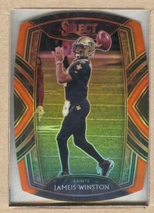 Jameis Winston 243 2020 Select Club Level naranja troquelado Prizm - Imagen 1 de 2