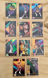 Lotto 11 carte collezionabili sportive Skybox vintage 1990 giocatori NBA basket - Foto 1 di 2