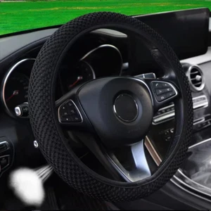 Car Steering Wheel Cover Without inner Ring Universal Suitable For 14.5-15inch - Picture 1 of 9