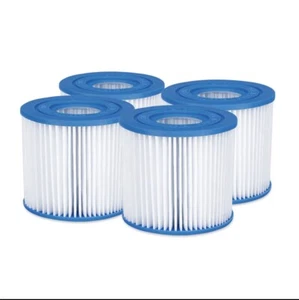 Sunset Filters Typ D Poolfilter Ersatzkartusche (4er Pack) - Bild 1 von 8