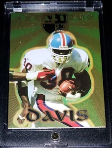 TERRELL DAVIS 1997 Edge Excalibur National Convention #6 Gold Foil SP #/1000 HOF - Picture 1 of 4