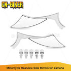 Motorcycle Rearview Side Blade Mirrors For Yamaha V Star 650 Xvs650 250 950 1100