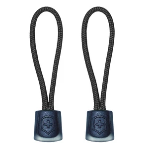 Nueva navaja suiza Victorinox paquete de dos cordones negros/tirón con cremallera paracord - Imagen 1 de 1