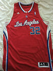 Blake Griffin Signed LA Clippers Red Adidas L +2 Jersey COA Global Authentics